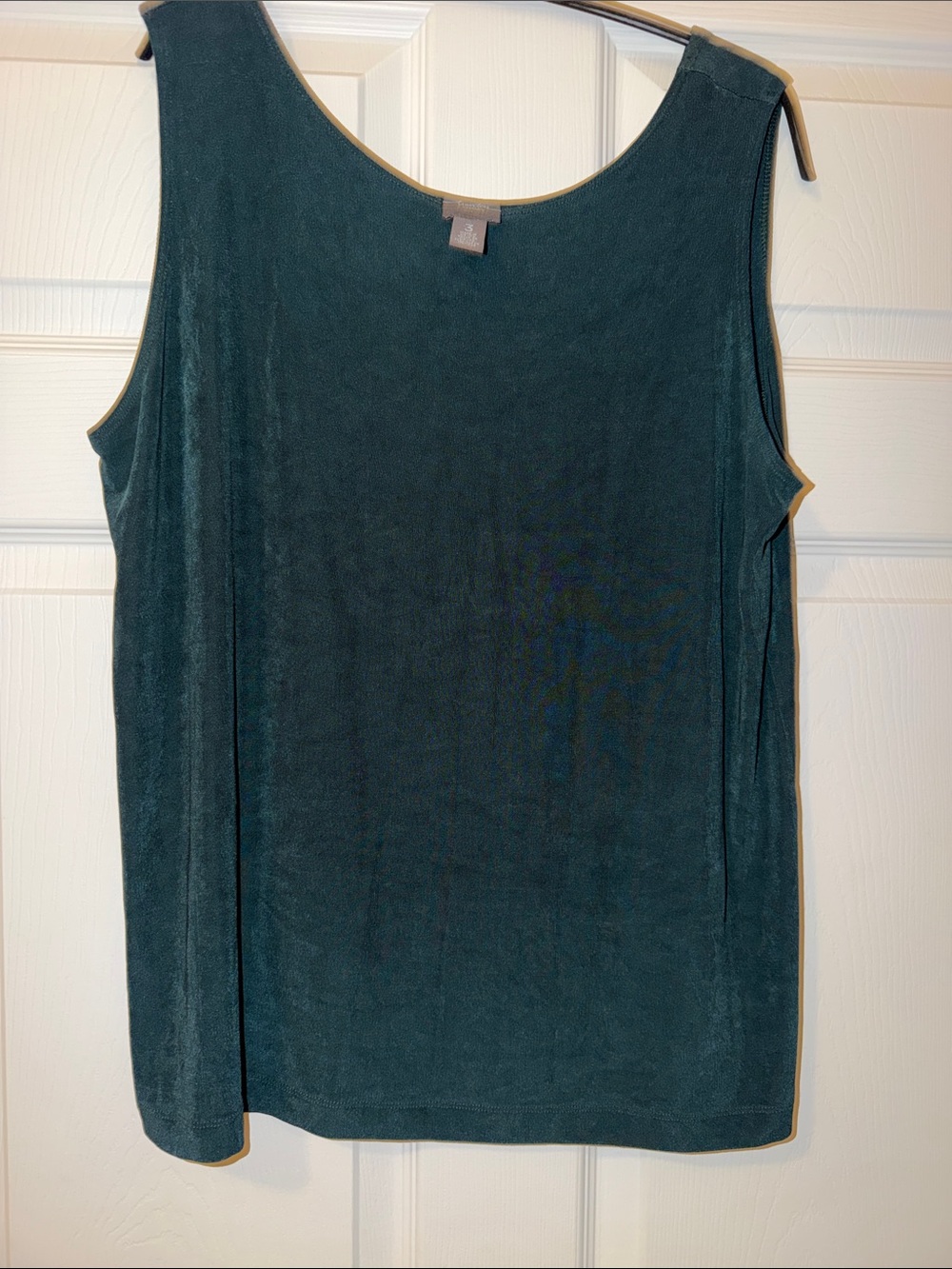 Chicos Womrns Travelers Sleeveless Tank Top - Deep Green - Size 3